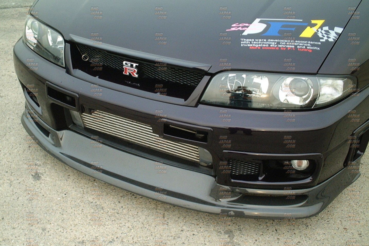 Carshop F1 Hood Lip Spoiler Bonnet Top Mold Carbon Fiber Twill